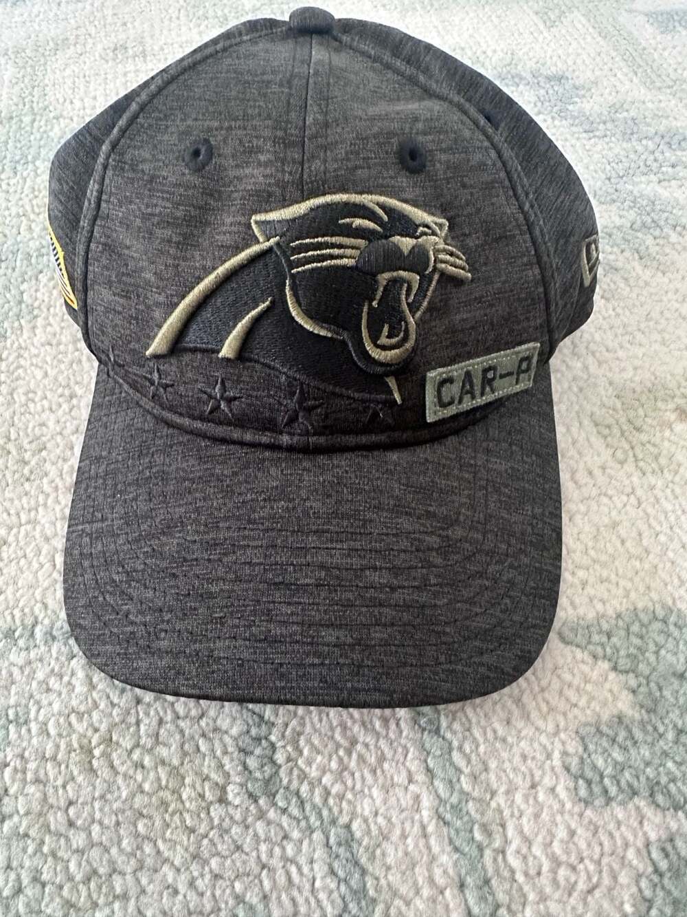 New Era Carolina Panthers NFL Salute To Service 9Twenty Adjustable Hat